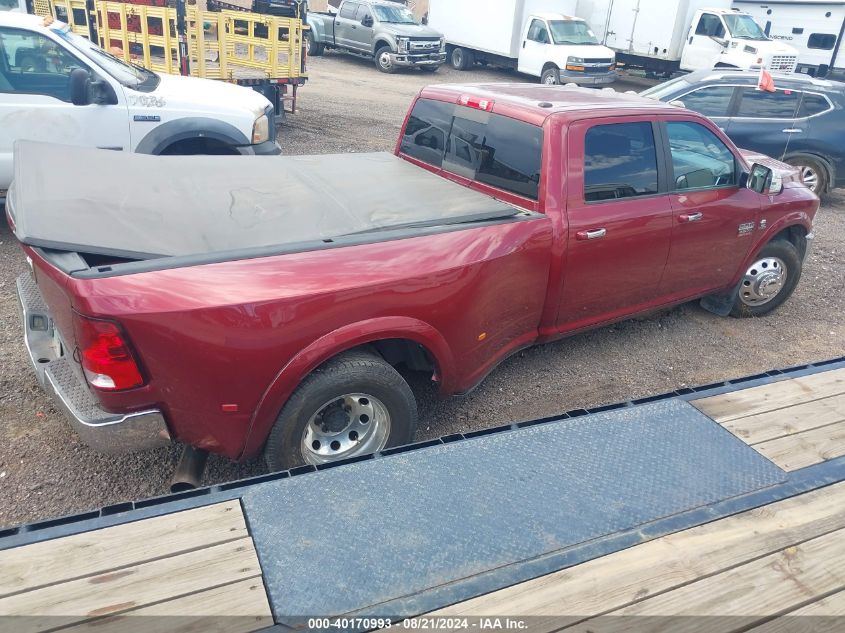 2012 Ram 3500 Laramie VIN: 3C63DPJL4CG322263 Lot: 40170993