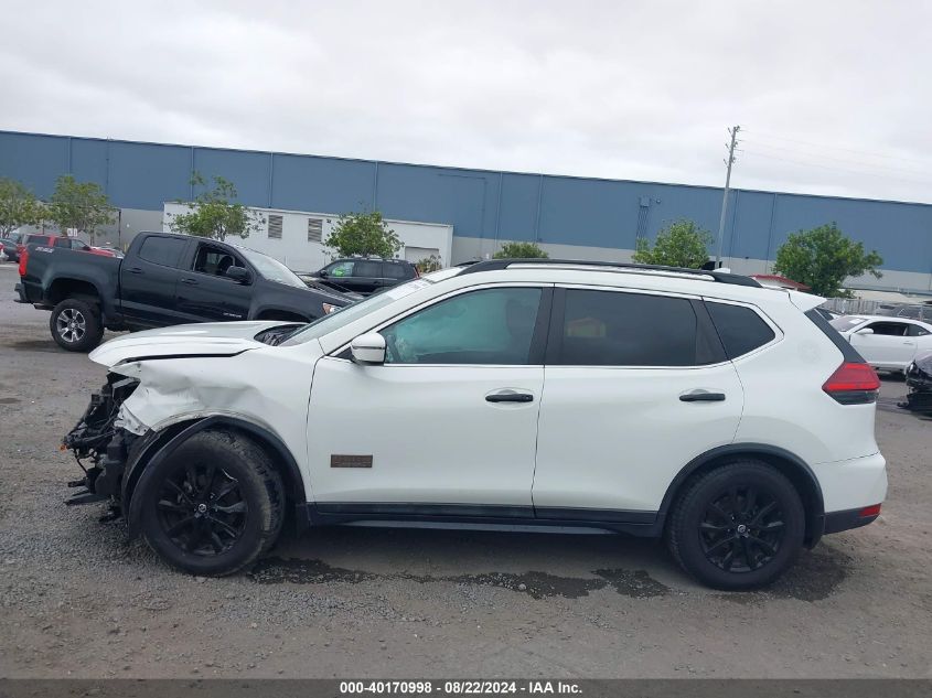 2017 Nissan Rogue Sv VIN: 5N1AT2MT5HC755095 Lot: 40170998