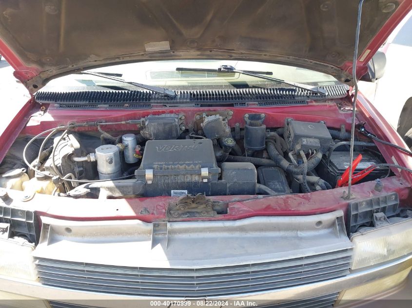 2002 Chevrolet Astro Ls VIN: 1GNDM19X52B103991 Lot: 40170999