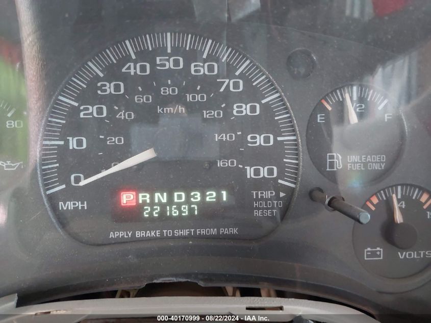 2002 Chevrolet Astro Ls VIN: 1GNDM19X52B103991 Lot: 40170999