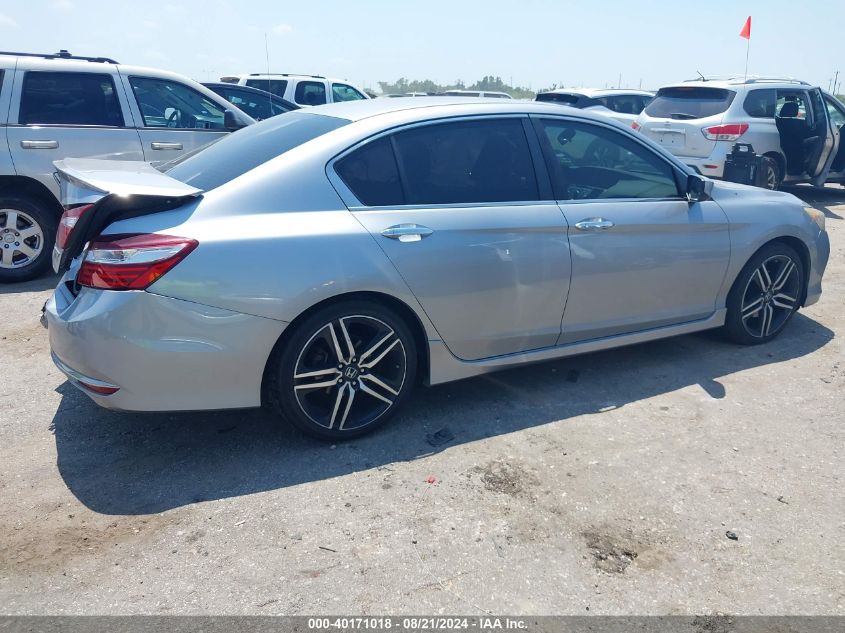 2016 Honda Accord Sport VIN: 1HGCR2F54GA142231 Lot: 40171018