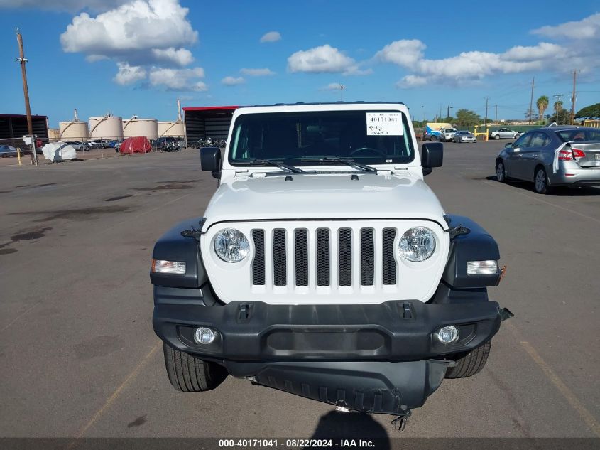 2021 Jeep Wrangler Unlimited Islander 4X4 VIN: 1C4HJXDG6MW692512 Lot: 40171041