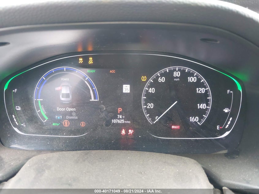 VIN 1HGCV3F54LA015815 2020 HONDA ACCORD HYBRID EX-L