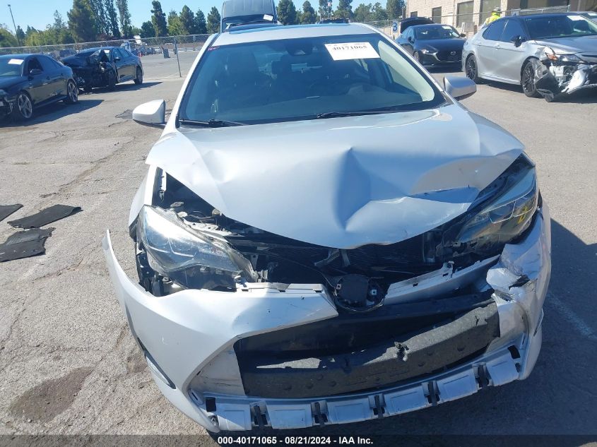 2018 Toyota Corolla Xle VIN: 2T1BURHE1JC989967 Lot: 40171065