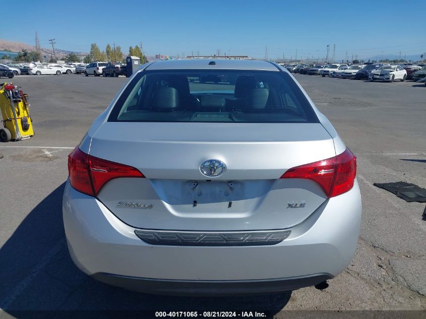 2018 Toyota Corolla Xle VIN: 2T1BURHE1JC989967 Lot: 40171065