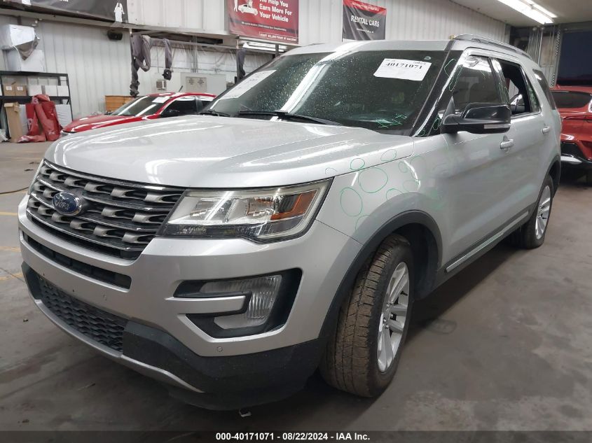 1FM5K7D82HGD64217 2017 FORD EXPLORER - Image 2