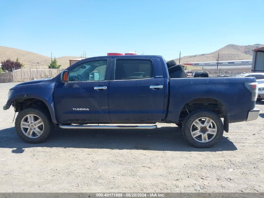 2008 Toyota Tundra Limited 5.7L V8 VIN: 5TFDV58128X078876 Lot: 40171089