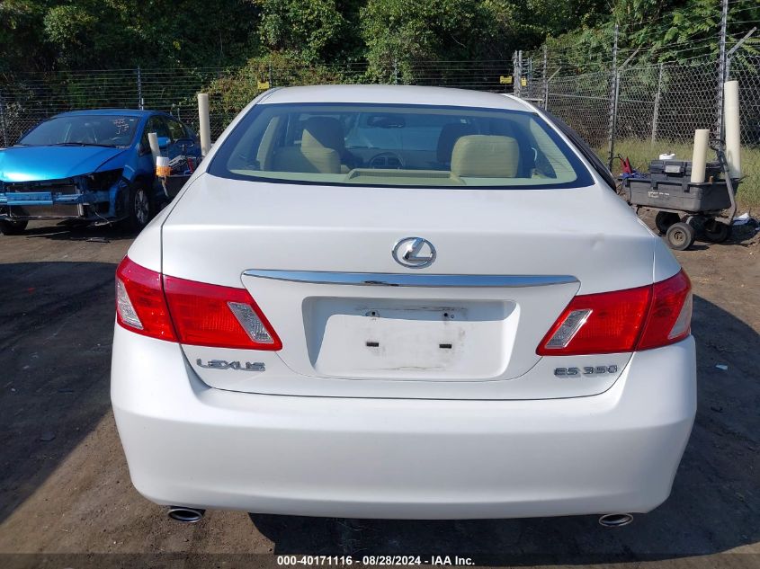 2008 Lexus Es 350 VIN: JTHBJ46GX82198649 Lot: 40171116