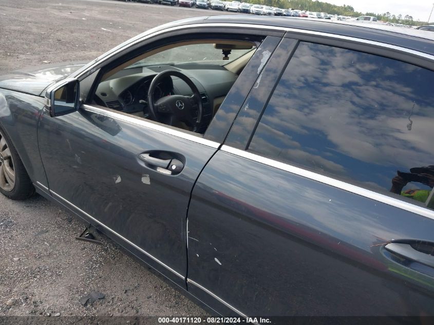 2011 Mercedes-Benz C 300 Luxury 4Matic/Sport 4Matic VIN: WDDGF8BB1BR185710 Lot: 40171120