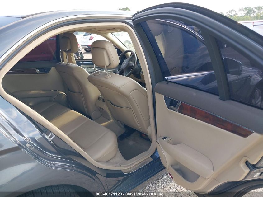 2011 Mercedes-Benz C 300 Luxury 4Matic/Sport 4Matic VIN: WDDGF8BB1BR185710 Lot: 40171120