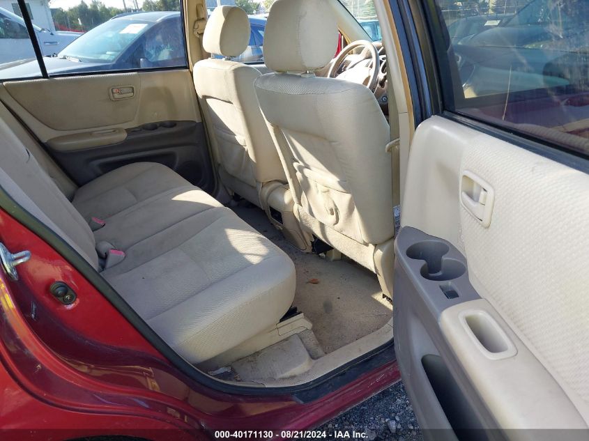 2005 Toyota Highlander V6 VIN: JTEEP21A150088712 Lot: 40171130