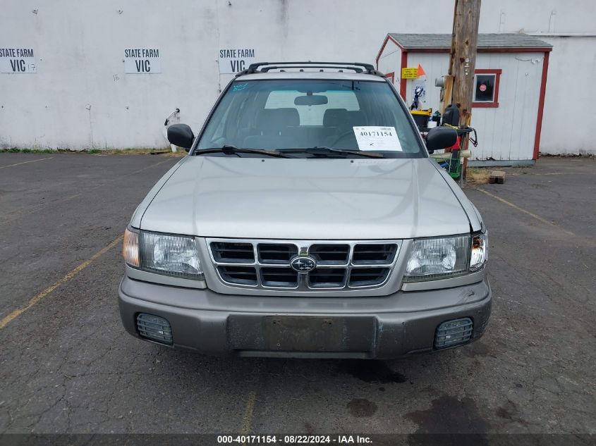 2000 Subaru Forester S VIN: JF1SF6559YH709429 Lot: 40171154