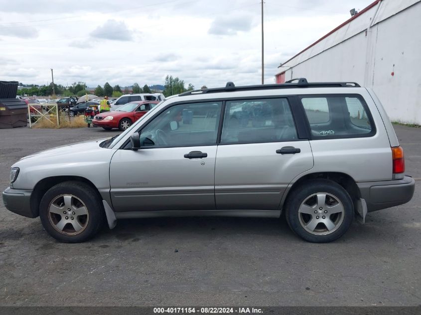 2000 Subaru Forester S VIN: JF1SF6559YH709429 Lot: 40171154