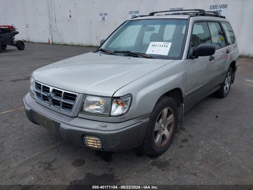 2000 Subaru Forester S VIN: JF1SF6559YH709429 Lot: 40171154