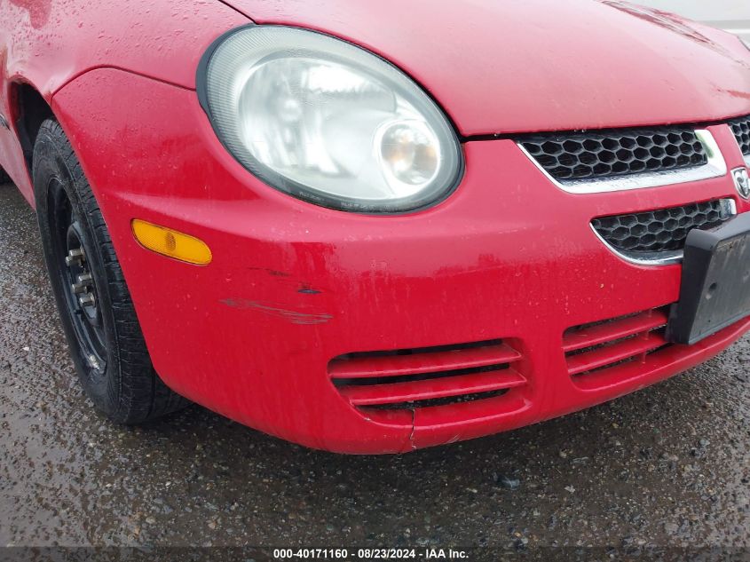 2003 Dodge Neon Se VIN: 1B3ES26C83D153690 Lot: 40171160