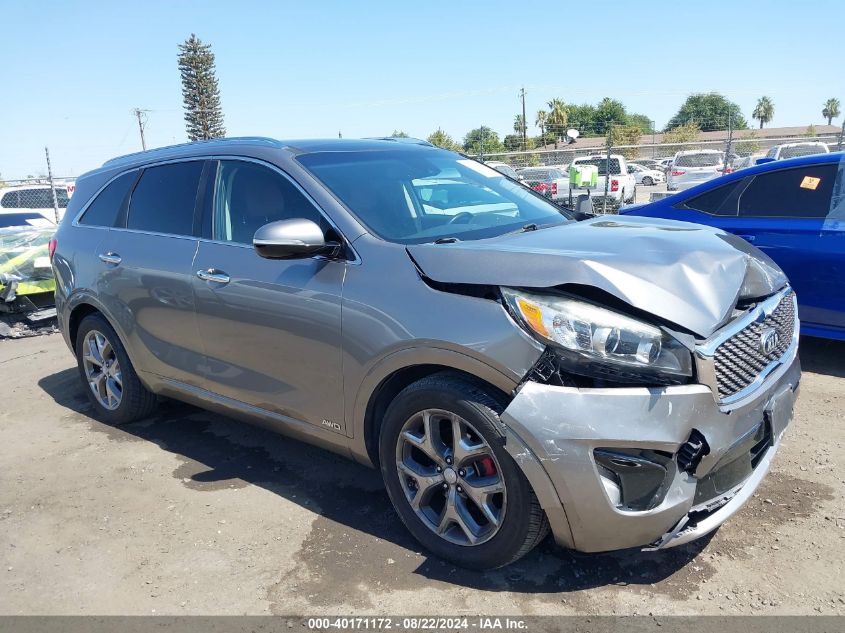 2017 Kia Sorento 3.3L Sx VIN: 5XYPKDA54HG321930 Lot: 40171172