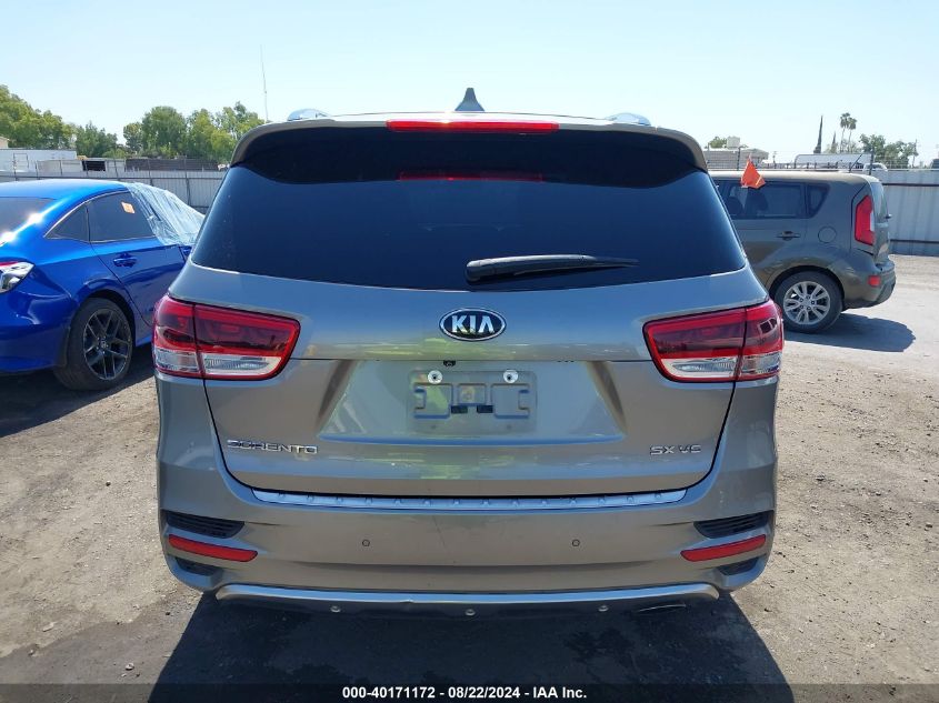 2017 Kia Sorento 3.3L Sx VIN: 5XYPKDA54HG321930 Lot: 40171172