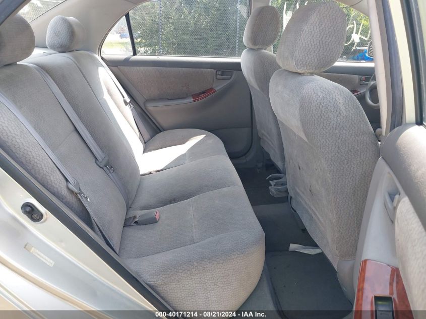 2003 Toyota Corolla Le VIN: JTDBR32E830043904 Lot: 40171214