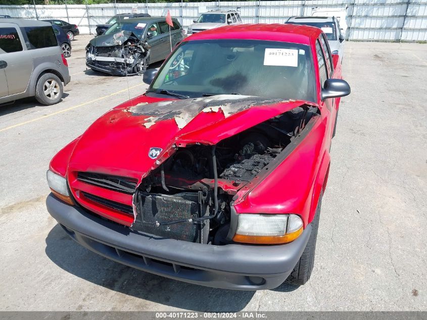 2003 Dodge Dakota Sport/Sxt VIN: 1D7HL38X93S381116 Lot: 40171223