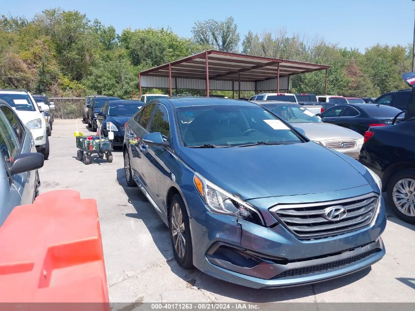 2017 HYUNDAI SONATA SPORT - 5NPE34AF1HH478014