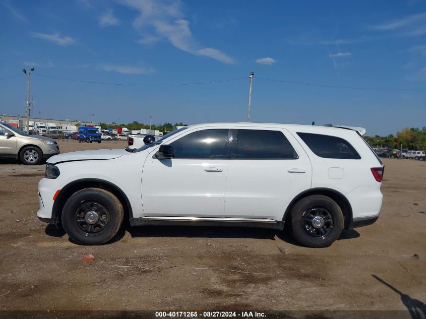 2023 Dodge Durango Pursuit Awd VIN: 1C4RDJFG7PC657893 Lot: 40171265