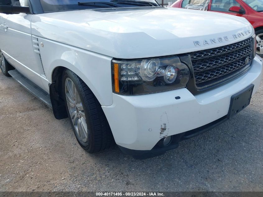 2012 Land Rover Range Rover Hse VIN: SALMF1D43CA371907 Lot: 40171495