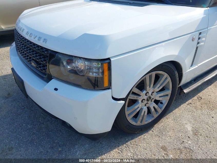 2012 Land Rover Range Rover Hse VIN: SALMF1D43CA371907 Lot: 40171495