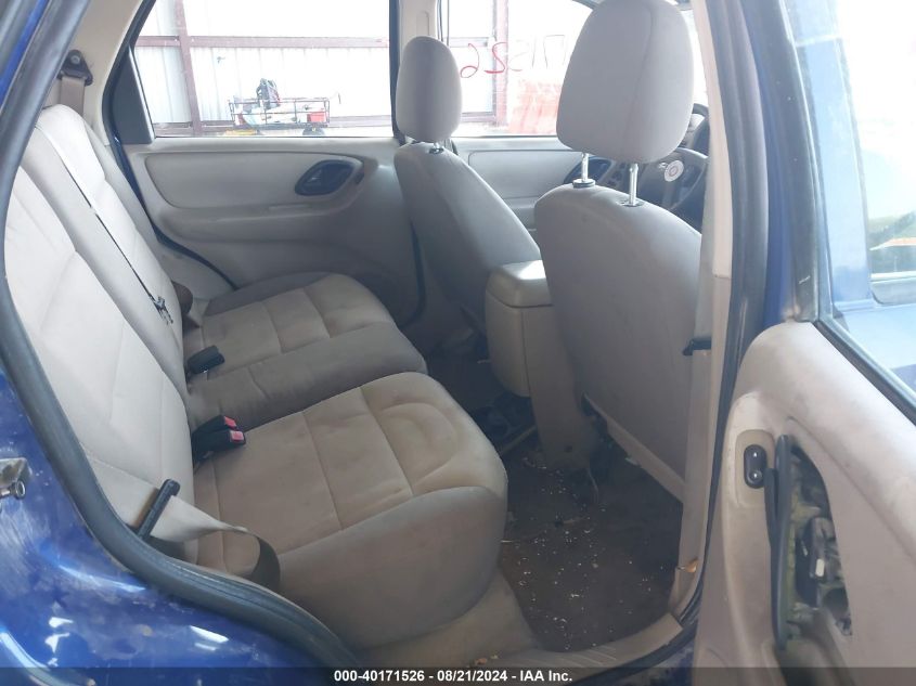 2006 Ford Escape Xls/Xls Manual VIN: 1FMYU02Z46KA37256 Lot: 40171526