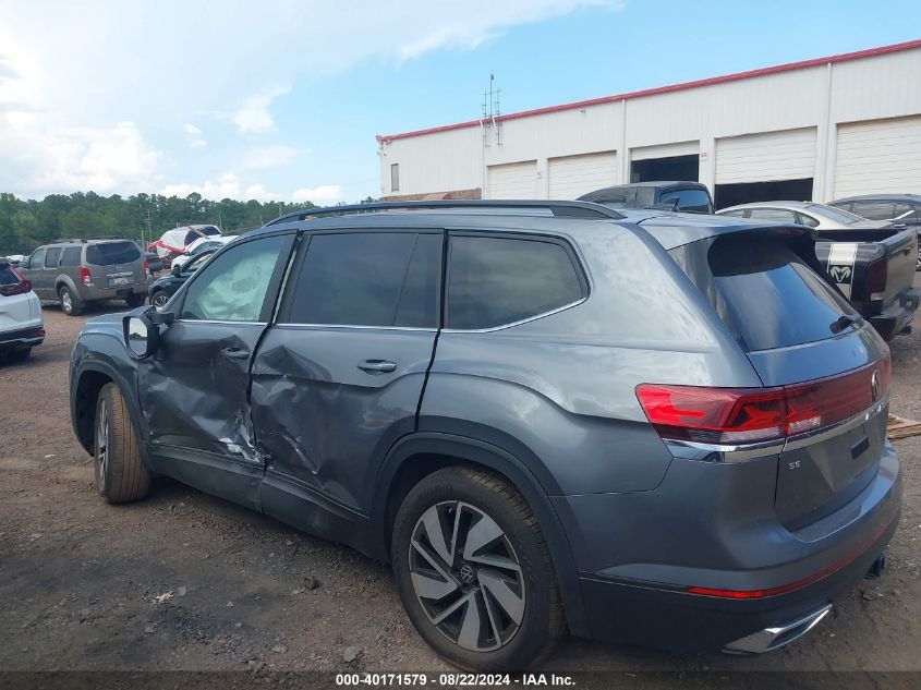 2024 Volkswagen Atlas 2.0T Se W/Technology VIN: 1V2HR2CAXRC557873 Lot: 40171579