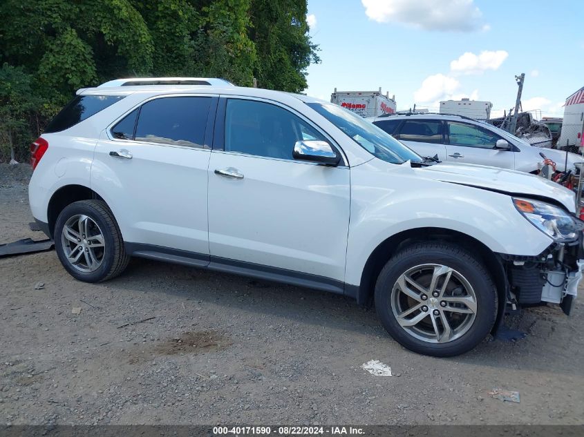 2016 Chevrolet Equinox Ltz VIN: 2GNFLGEKXG6275467 Lot: 40171590