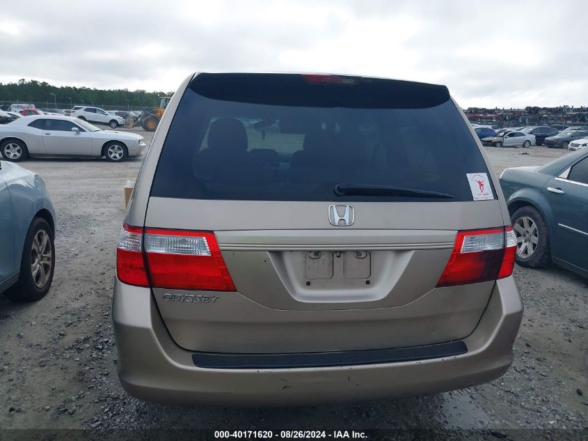 2006 Honda Odyssey Lx VIN: 5FNRL38286B113677 Lot: 40171620