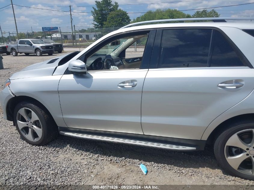 2016 Mercedes-Benz Gle 350 4Matic VIN: 4JGDA5HB5GA796214 Lot: 40171626