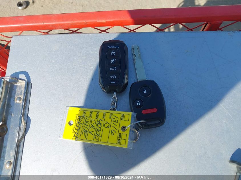 2013 Honda Cr-V Lx VIN: 5J6RM4H3XDL074249 Lot: 40171629