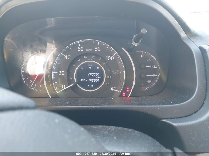 2013 Honda Cr-V Lx VIN: 5J6RM4H3XDL074249 Lot: 40171629