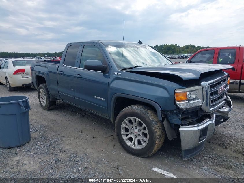 VIN 1GTV2UEC0EZ141132 2014 GMC Sierra, 1500 Sle no.1