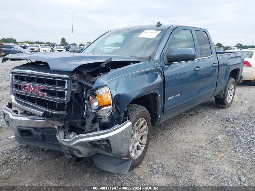 VIN 1GTV2UEC0EZ141132 2014 GMC Sierra, 1500 Sle no.2