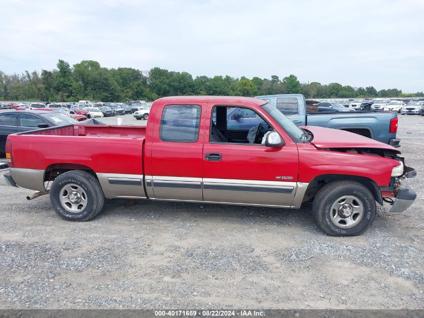 2002 Chevrolet Silverado 1500 Ls VIN: 2GCEC19T121145507 Lot: 40171659