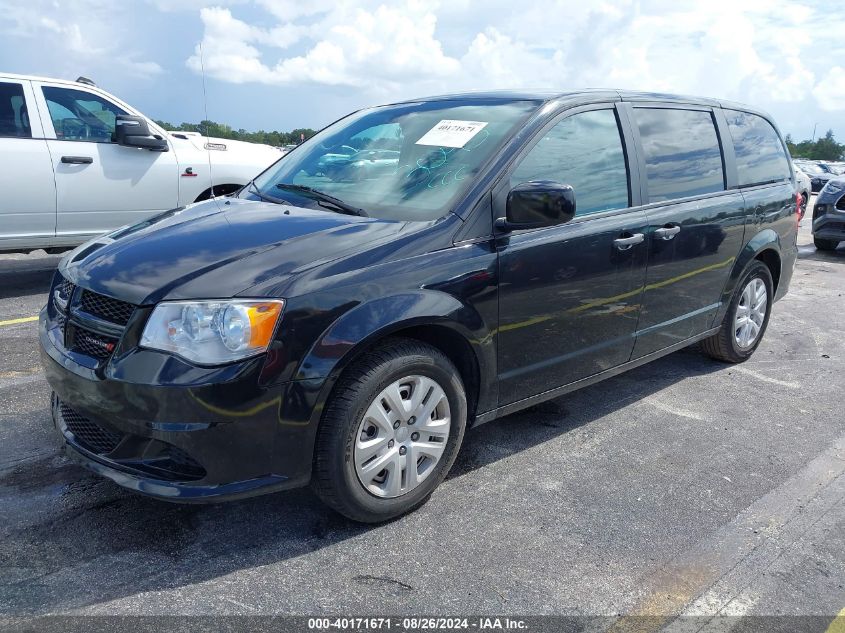 2019 Dodge Grand Caravan Se VIN: 2C4RDGBGXKR521833 Lot: 40171671