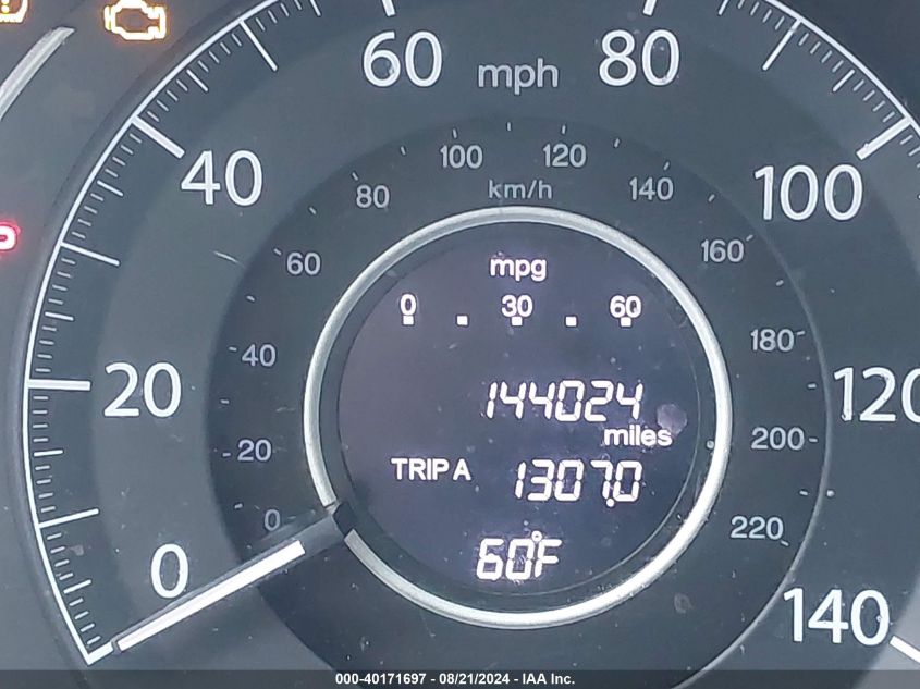 2014 Honda Cr-V Ex VIN: 5J6RM4H55EL024829 Lot: 40171697