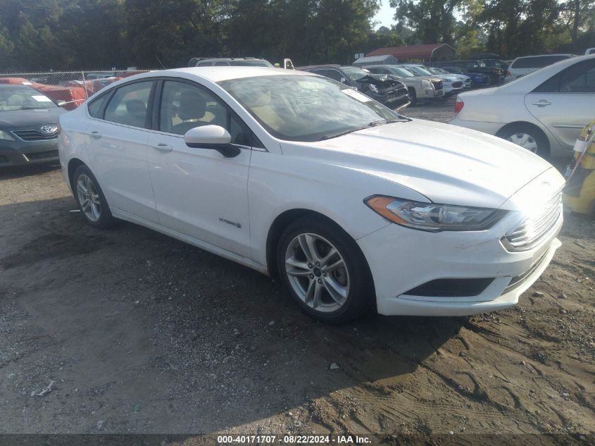 3FA6P0LU1JR181766 2018 FORD FUSION - Image 1