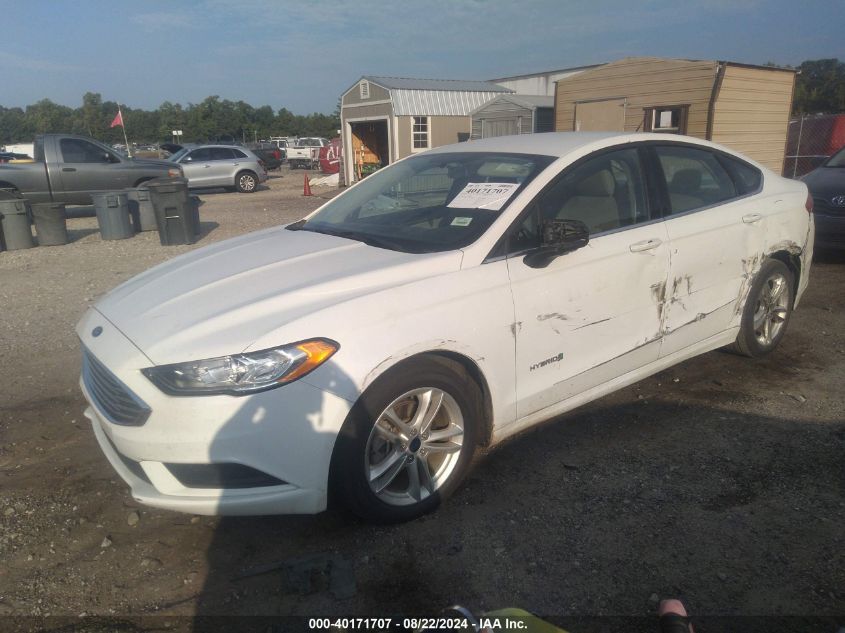 3FA6P0LU1JR181766 2018 FORD FUSION - Image 2