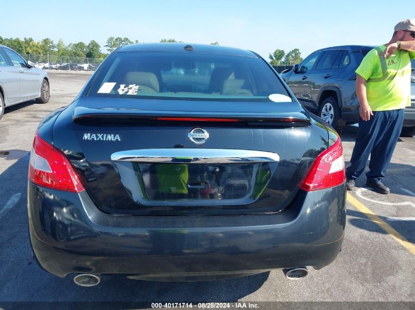 2011 Nissan Maxima 3.5 Sv VIN: 1N4AA5APXBC840742 Lot: 40171714