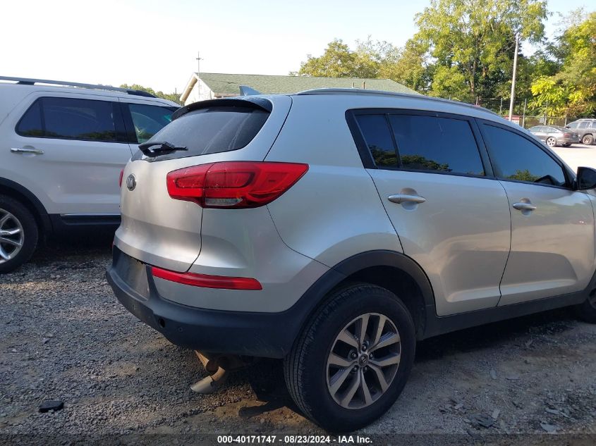 2014 Kia Sportage Lx VIN: KNDPB3AC9E7669160 Lot: 40171747