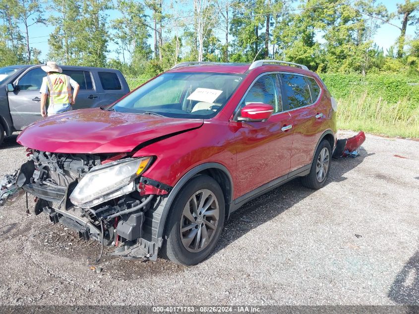 5N1AT2MT8FC874272 2015 NISSAN ROGUE - Image 2