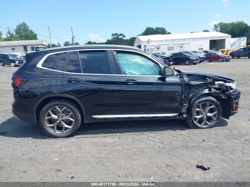 2024 BMW X3 xDrive30I VIN: 5UX53DP0XR9U46903 Lot: 40171756