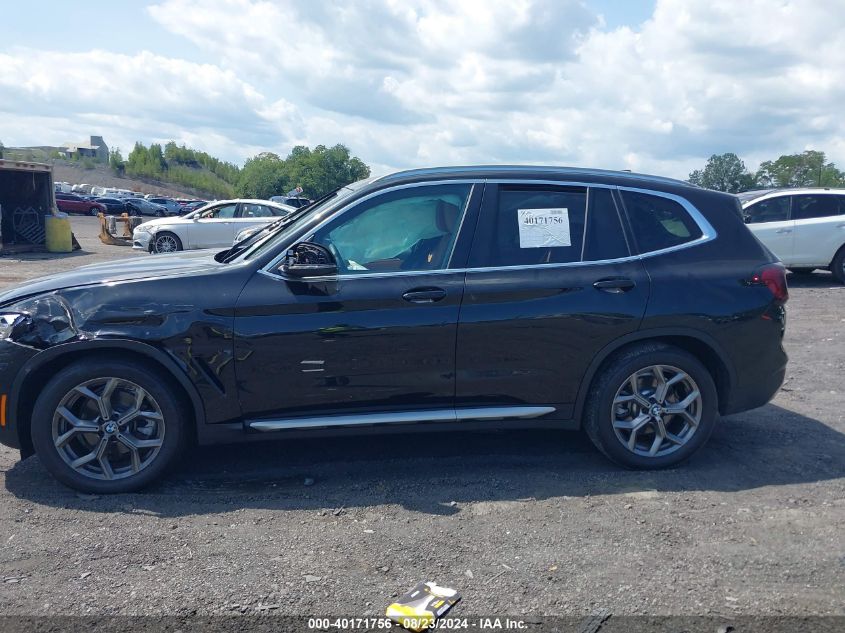 2024 BMW X3 xDrive30I VIN: 5UX53DP0XR9U46903 Lot: 40171756