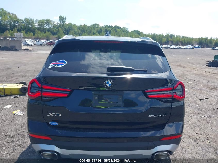 2024 BMW X3 xDrive30I VIN: 5UX53DP0XR9U46903 Lot: 40171756