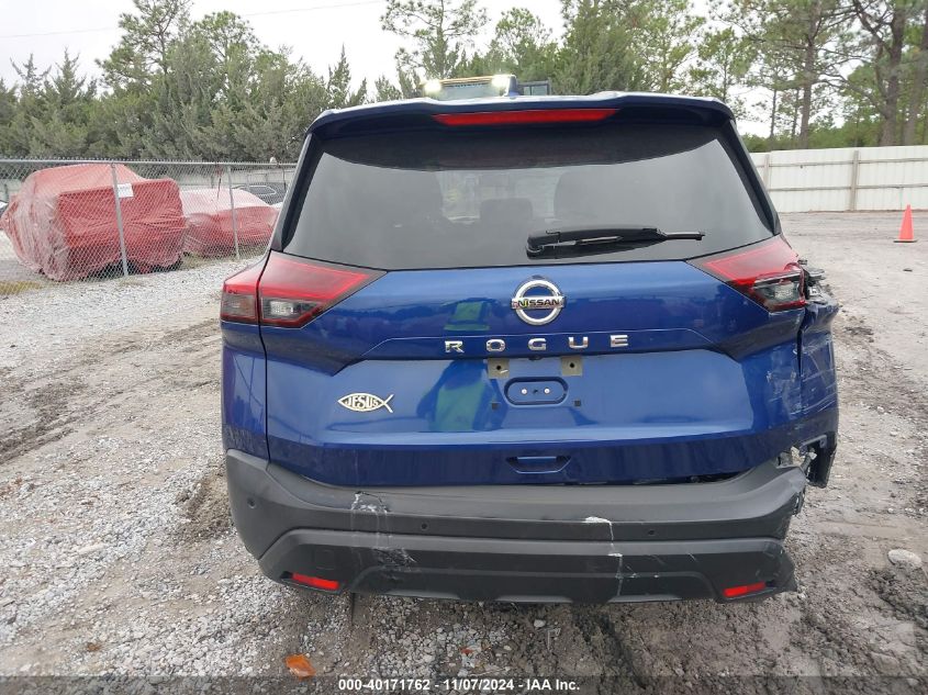 2021 Nissan Rogue S Fwd VIN: JN8AT3AA2MW000903 Lot: 40171762