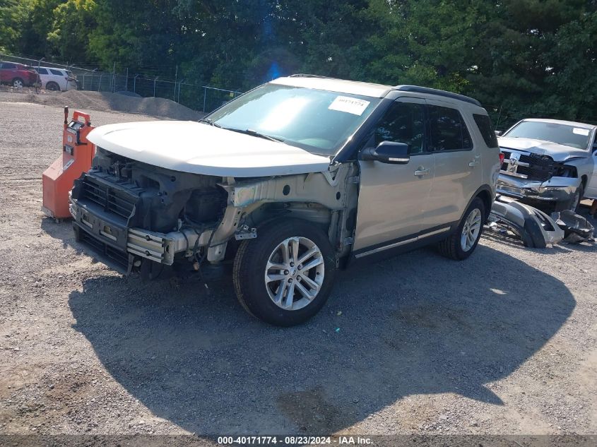 1FM5K7D87HGD82437 2017 FORD EXPLORER - Image 2