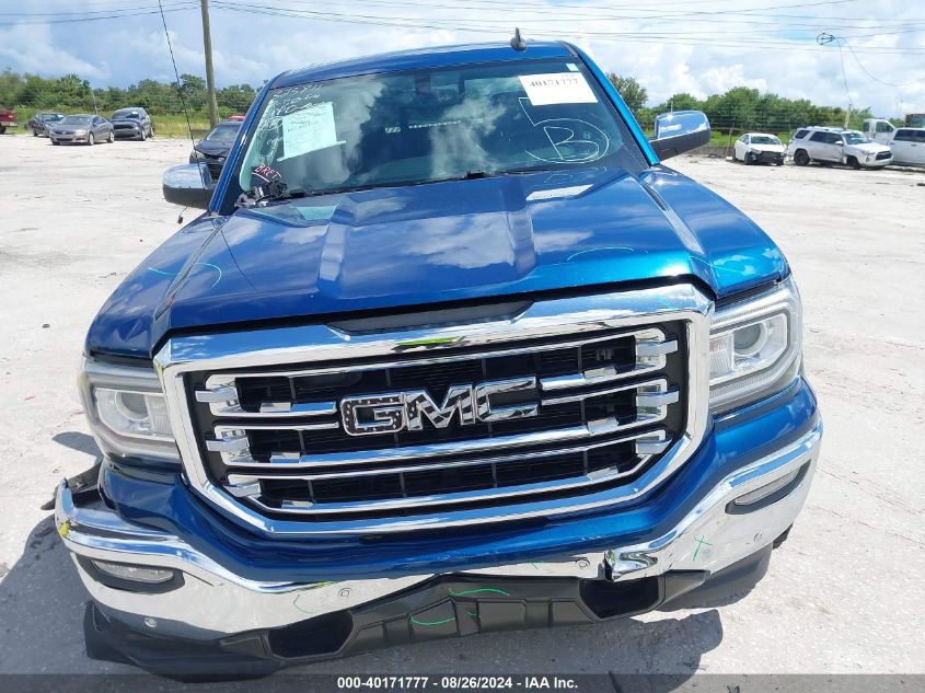 2018 GMC Sierra 1500 Slt VIN: 3GTP1NEC9JG386393 Lot: 40171777